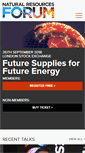 Mobile Screenshot of naturalresourcesforum.com